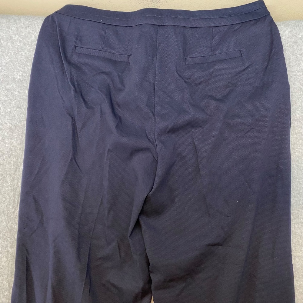 New! Long Tall Sally Size 18 US Navy Blue Versatile Wide Leg Trouser - Picture 5 of 6